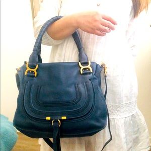 SOLD💰💰🥳🥳CHLOE MEDIUM MARCIE BAG✨✨💙💛